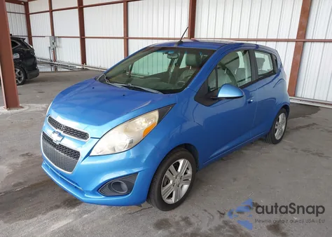 2013 Chevrolet Spark 1Lt из США, поврежденный, VIN KL8CD6S95DC615382